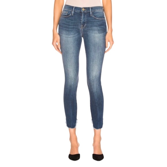 FRAME
Le Skinny De Jeanne Crop Petal Hem - Picture 1 of 16